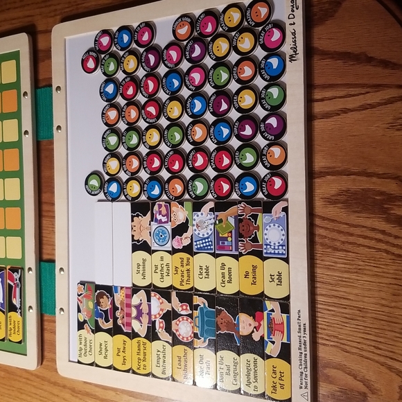 Melissa & Doug Magnetic Responsibility Chart - Picture 2 of 16